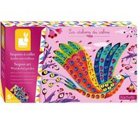ERYI-- Coffret Sequins À Coller Jardin Merveilleux - Les Ateliers Du Calme - Kit Loisir Créatif Enfant - Apprentissage Motricité Fine Et Créativité - Dès 5 Ans, J07946, Colorés