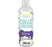 Eryi-Colle Liquide Pour Slime 250 Ml Idéal Pour Verre, Tissu, Carton, Bois, Papier Parfait Pour Bricolage Et Loisir Creatif Colle Enfant Scolaire Non-Toxique Et Transparent