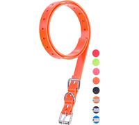 ERYI-Collier De Des Récepteurs De Collier D'Entraînement Electronique Réglable Imperméable Inodore Collier De Remplacement De 3/4" Pour Clôture D'Aboiement Sangle De Collier En Tpu Animaux De Les Chi