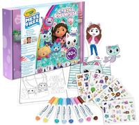 ERYI-- Color Wonder, Activity Set 40+ Pièces, Avec Des Pages À Colorier, Des Feutres Sans Tache, Des Autocollants, Des Personnages Pop-Up, Gabby Et La Maison Magique, 3 Ans Et Plus, 75-7170