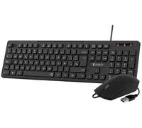 ERYI-Combo ¿ Clavier Et Souris Usb Silencieux, Design Fin, Couleur Noire, Idéal Pour Le Bureau, Connexion Facile Et Pratique Pour Une Utilisation Quotidienne.