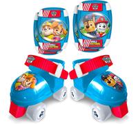 Eryi-Combo Patins 4 Roues + Genouilleres Coudieres