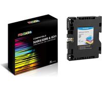 ERYI-Compatible Sg400 Sg800 Bleu Sublimation Encre Cartoucheavec Sawgrass Virtuoso Sg400 Sg800 (Cyan)