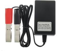Eryi-Convertisseur Dc Avec Pince Crocodile - Adaptateur De Charge Usb Pour Moto, 4 Ports Usb 12v/ 24v À 5 V 3 A Avec Qc3.0 Quick Charge Pour