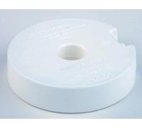ERYI-Cooler, Élément De Refroidissement, Blanc, Refroidisseur Rond En Plastique, 10,5 X 10,5 Cm, Rempli De Liquide De Refroidissement, Non Toxique, À Congeler Simplement Dans Le Compartiment Congélat