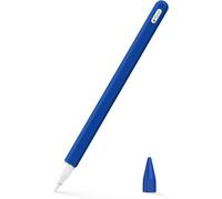 ERYI-Coque Compatible Avec Apple Pencil Pro/2E Génération, Étui Housse De Protection Pour Stylet En Silicone, Cover De Stylet Avec Pointes De Rechange Et Clip Intégré, Indigo