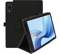 Eryi-Coque Compatible Avec Blackview Tab 90 Wifi/Tab 90/Tab 9 Wifi, Housse Etui De Slim Léger Avec Dragonne, Pu Flexible Cover Avec Multi-Angle Fonction Support, Noir