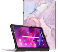 Eryi-Coque Pour Lenovo Yoga Tab 11 (Yt-J706) 11 Pouces - Etui Fin Et Léger Housse Folio En Cuir Synthétique, Marbre Glorieux