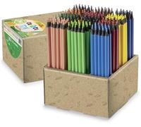 Eryi-Crayons De Couleur Tita Eco Boîte De 144 Crayons Fabriqués Avec 79% De Plastique Régénéré Couleurs Assorties Pointe Ø 3,3 Mm 144 Pièces