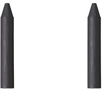 Eryi-- Crayons Ronds, Boîte De 12 Unités, Couleur Noire, Trait Lisse Et Homogène, Résistant Et Performant, Sans Gluten (98010) (Lot De 2)