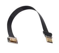 ERYI-Cyfpv Câble Plat Mini Hdmi Mâle Vers Mini Hdmi Femelle Fpc 1080P Pour Fpv Hdtv Multicopter Photographie Aérienne (0,8 M)