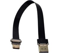 ERYI-Cyfpv Mini Hdmi Mâle Vers Hdmi Mâle Fpc Câble Plat 1080P Pour Fpv Hdtv Multicopter Photographie Aérienne (0,2 M)