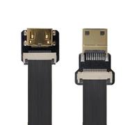 ERYI-Cyfpv Mini Hdmi Mâle Vers Mini Hdmi Femelle Extension Fpc Câble Plat 1080P Pour Fpv Hdtv Multicopter Photographie Aérienne (0.1M)