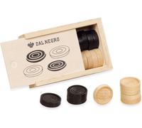 Eryi-Dal, Set Pions Dama Avec Boîte En Bois, Diamètre 32 Mm, Idéal Pour Le Jeu Des Dames