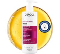 Eryi-Dercos, Densi-Solutions, Shampooing Épaisseur, Cheveux Affinés Ou Affaiblis, Revitalise Et Renforce Les Cheveux À La Racine, Contre La Perte De Masse Capillaire, 250 Ml