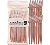 Eryi-Dermaplaning Tool ¿ Rasoirs Pour Le Visage Pour Femme Rasoir À Sourcils Et Rasoir Visage Pour Femme Épilation Faciale Pour Femme Rasoir Dermaplane Pour Visage De Femme, 12 Pièces (Terre