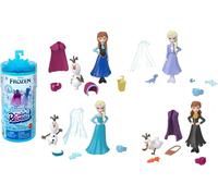 ERYI-Disney La Reine Des Neiges Coffret Color Reveal Neige, Poupée Mystère Avec 6 Surprises À Découvrir Dont Une Figurine, Jouet Enfant, Dès 3 Ans, Hmb83