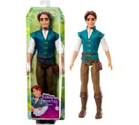 ERYI-Disney Princesses Poupée Articulée Flynn Rider Avec Tenue Emblématique Avec Chemise En Tissu, Sacoche À La Ceinture, Pantalon Et Bottes Moulés, À Collectionner, Jouet Enfant, Dès 3 Ans, Hlv98
