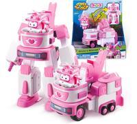 ERYI-""Dizzy'S Rescue Tow"" Véhicule Transformable En Robot 18 Cm + 1 Figurine,Jouet Enfant 2 3 4 5 6 7 8 Ans Garcon Fille