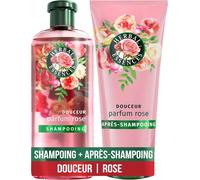 Eryi-Douceur Shampoing 250ml Et Après-Shampoing 200ml Parfum Rose, Nutrition Pour Cheveux Secs, Ingrédients D'origine Naturelle, Végan