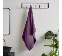 Eryi-Drap De Bain En Coton À Séchage Rapide Prune 90 X 140 Cm