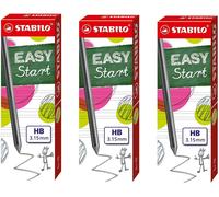 Eryi-Easy Ergo Lot De 18 Mines De Crayon Hb 3,15 Mm