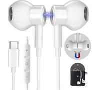 ERYI-Ecouteur Usb C Pour Samsung Galaxy S24 S23 S22 Ultra S25 Fe A56 A55 A35 A54 A16 5G Hifi Stéréo Magnétique Ecouteurs Filaire Usb C Avec Micr,Pour Huawei Mate60 Xiaomi 15 14 Pixel 9 8 7