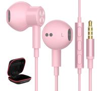 ERYI-Ecouteurs Filaire Pour Xiaomi Redmi Note 12 Pro+ 11 12S 11 Pro 13C,Magnétique Écouteurs Intra-Auriculaires Oreillettes Filaires Avec Micro Anti-Bruit Casque Pour Samsung A15 A14 A04S A13 Poco X5