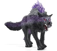 Eryi-Eldrador Creatures 42554 - Figurine Loup Des Ténèbres - Jouet Loup Au Pelage Violet Et Dos Transparent - Jouet Durable Pour Garçons Et Filles - Cadeau Pour Enfants Dès 7 Ans