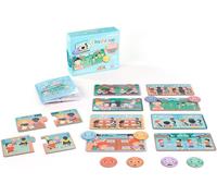 Eryi-- Emotiduos Jeu De Société Anti-Harcèlement Scolaire Pour Enfants Dès 2 Ans Avec 10 Puzzles, 8 Visages Émotionnels Et Guide Éducatif