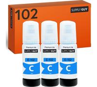 ERYI-Encre Compatible Avec Epson 102 Cyan Pour Ecotank Et 2700 2750 2751 2756 3700 3700 3750 4750 (3X 70Ml)