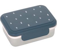 Eryi-Enfant Boîte À Goûter En Acier Inoxydable Boîte À Déjeuner Durable Jardin D'enfants École/Happy Prints Midnight Blue