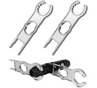ERYI-Ensemble De 2 Outils Pour Connecteur De Panneau Solaire Mc4, Clé En Métal Pour Déconnexion Solide, Sertisseuse De Fil Pour Câble Et Connecteur De Système Pv