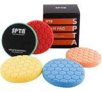 Eryi-Éponge De Polissage, Éponge À Polir, 5 Pièces 125mm Hex Logic Polissage Pad Éponge De Polissage Éponge Polir Kit Pour Voiture Ponçage Polissage Pour Polisseuse Machine À Polir -Axflps5plus