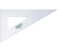 Eryi-Equerre 60° 3 Bords Droits 21 Cm Transparent