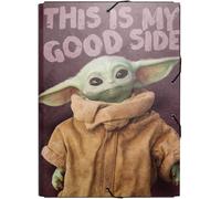 Eryi-Erik® - Chemise Cartonnée A4 Star Wars The Mandalorian, Grogu Chemise À Rabats Rigide Pochette Cartonnée 24 X 34 Cm Fournitures Scolaires, Fournitures De Bureau