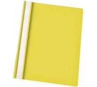 Eryi-Esselte 28318 Vivida Chemises À Lamelle A4 En Plastique Capacité 160 Feuilles, Jaune, Lot De 25
