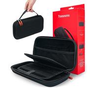 Eryi-Étui Compatible Avec Nintendo Switch 2 \U2013 Housse De Transport Durable Avec 24 Fentes Pour Cartes, Coque Rigide Et Doublure Douce Pour Protéger La Console Et Les Accessoires (Noir)