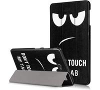 Eryi-Étui Samsung Tab A 10.1 2016 - Pu Cuir Cover Case Stand Etui Flip Housse Pour Samsung Galaxy Tab A 10.1 Pouces T580n / T585n (2016 Version) Coque De Protection,Dont Touch