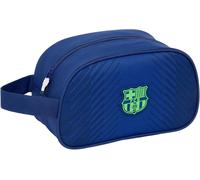 Eryi-F.C. Barcelona Navy Blue - Trousse Scolaire Moyenne Avec Poignée, Trousse Pour Enfant, Adaptable Au Chariot, Facile À Nettoyer, Confortable Et Polyvalent, Qualité Et Résistance, 26 X 12 X 15 Cm,