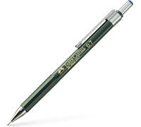 Eryi-Faber Castell B-136700 - Porte-Mine Tk-Fine Avec Gomme Et 3 Mines Fines Graduées Hb, Trait 0,7 Mm, Noir