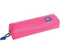 Eryi-, Favorit Trousse Ronde Porte-Stylo Moyen, 1 Compartiment À Fermeture Éclair, 7 X 21 L X H 4 Cm, Couleur Néon Rose