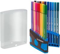 Eryi-Feutre Dessin Pen 68 - Colorparade Gris/Turquoise X 20 Feutres De Coloriage Pointe Moyenne