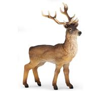 ERYI-- Figurine Cerf - Jouet Enfant 3 Ans Et Plus - 11,5 X 5,2 X 13 Cm - Animal De La Forêt Ultra Réaliste - Figurine Peinte À La Main - Collection Vie Sauvage - 53008
