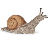 Eryi-- Figurine Escargot - Jouet Enfant 3 Ans Et Plus - 6 X 1,8 X 3,2 Cm - Animal De Jardin Réaliste - Figurine Peinte À La Main - Collection Nature & Insectes - 50262
