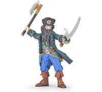 ERYI-- Figurine Pirate - Barbe Noire, Pirate Légendaire, Jouet Enfant Dès 3 Ans - Immersion Dans Les Aventures De Piraterie Et Histoires Maritimes