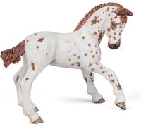 Eryi-- Figurines A Collectionner - Cheval - Poulain Appaloosa - Animaux De La Ferme - Convient Aux Enfants - Filles Et Garçons - A Partir De 3 Ans