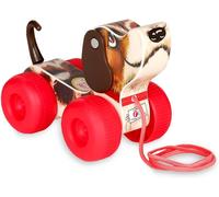 ERYI-Fisher Price Classiques 1650 Petit Snoopy Chien À Tirer Avec Des Éléments Interactifs, Chien-Jouet Pour Enfant, Jouets Fisher Price, Jouet Animal Pour Des Enfants De Plus De 1 An