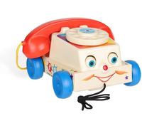 ERYI-Fisher Price Classiques Téléphone Jouet Chatter, Jouet Rétro Pour Bébé À Pousser, Téléphone Jouet Pour Tout-Petit, Jeu De Rôle Pour Enfants, Téléphone Pour Bébé, Jouet Cadeau Rétro À Partir De 1