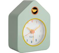 ERYI-Fisura \U2013 Mini Maison Vert Réveil Analogique Sans Tic-Tac Original. Petit. Dimensions: 9,7 Cm X 7,3 Cm X 4,5 Cm. Fonctionnement : 1 Pile Aa